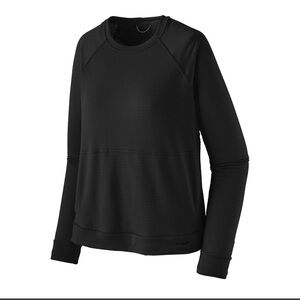 Patagonia Capilene Base Layer Black Long Sleeve Thermal Men's M